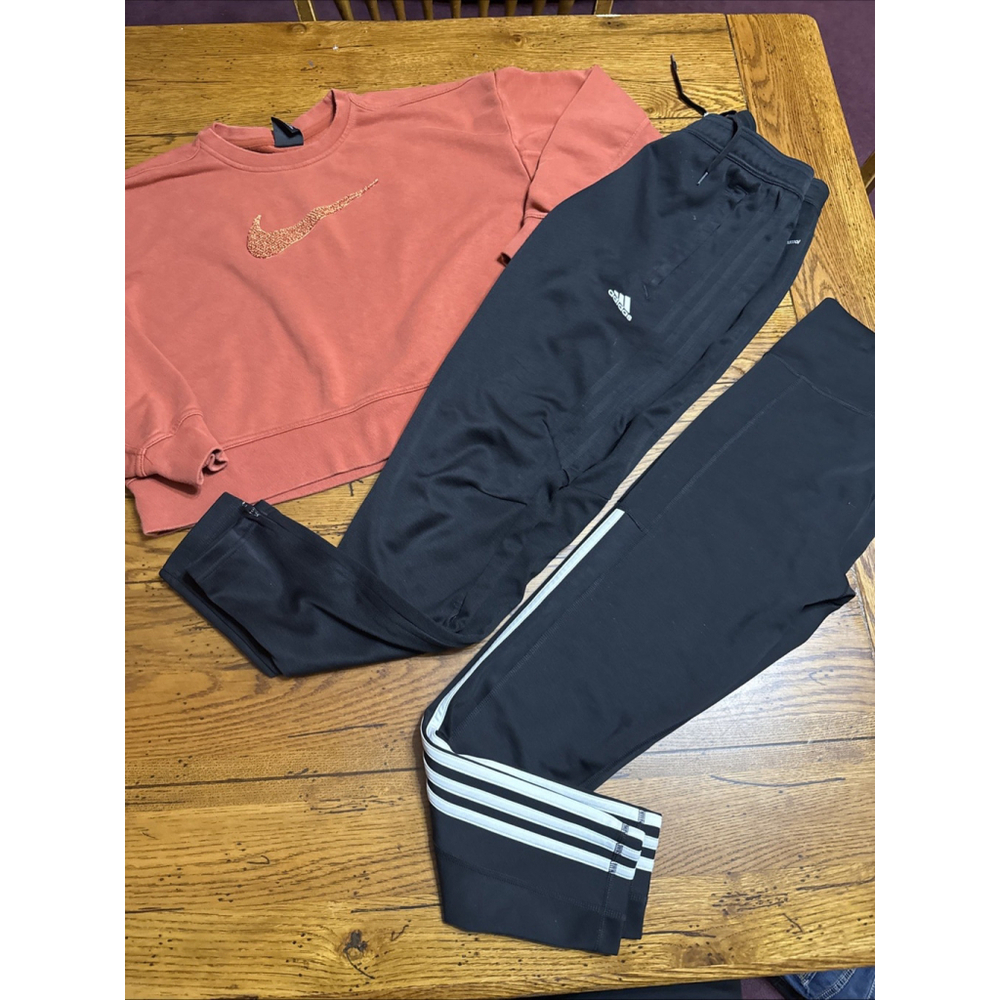 adidas women Pants, Jogger & Nike Sweatshirt O17